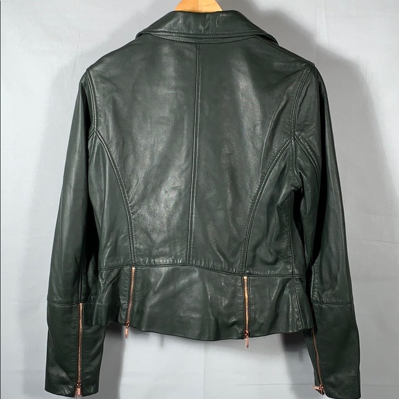 🆕 Ted Baker London Lizia Biker Jacket Exclusive - Picture 4 of 8